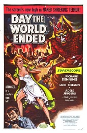 Day the World Ended (1955) poster