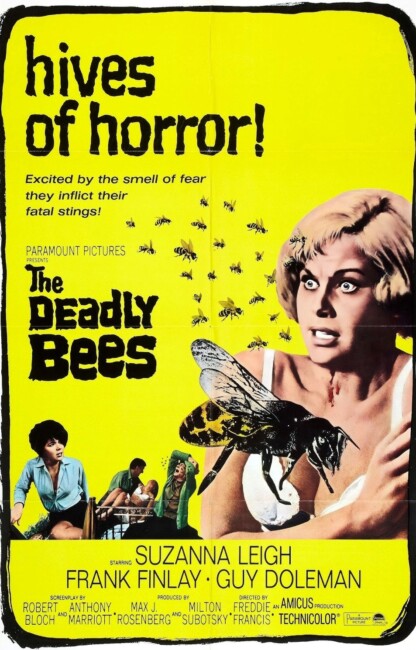 The Deadly Bees (1967) poster