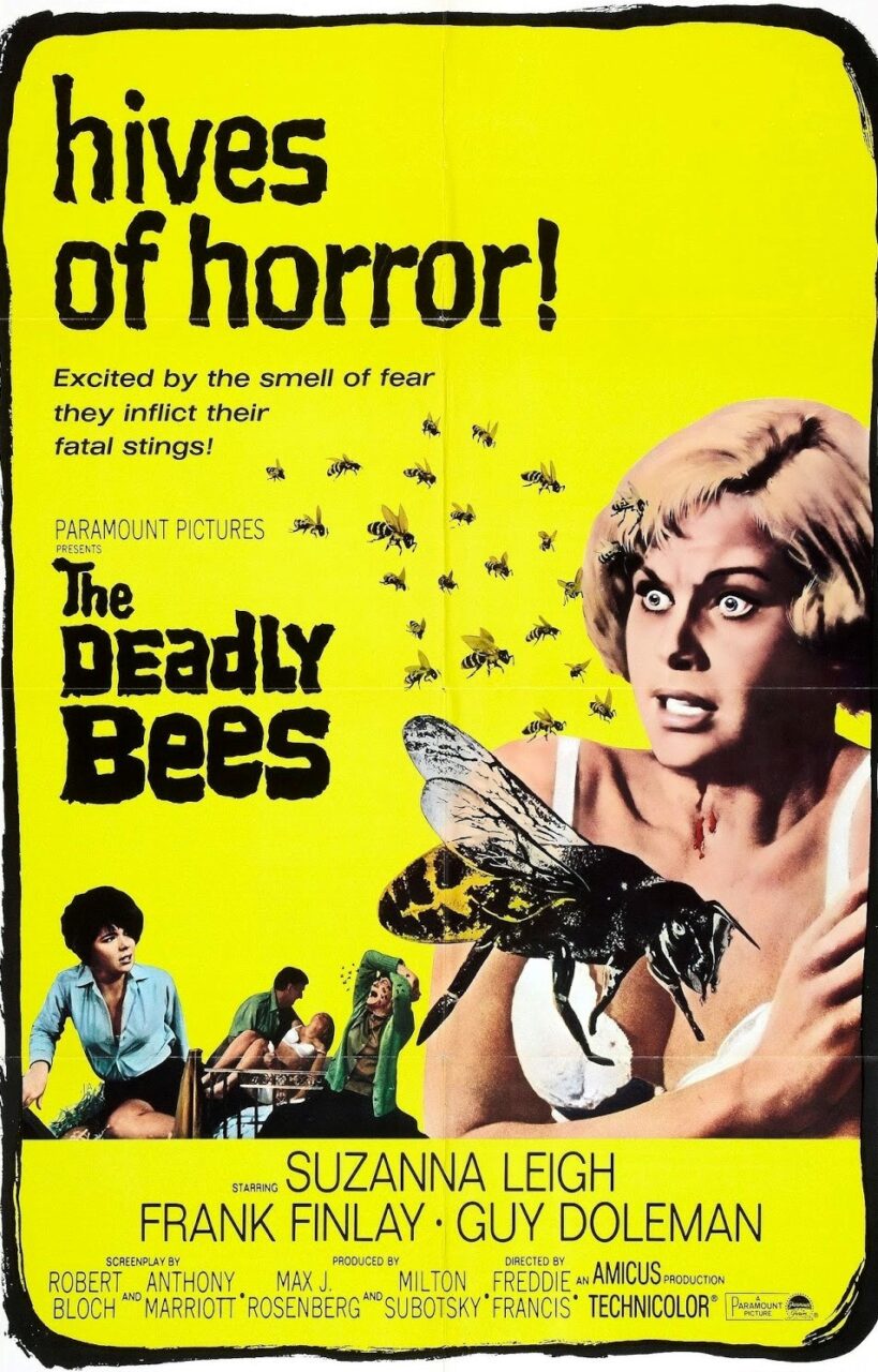The Deadly Bees (1967) poster