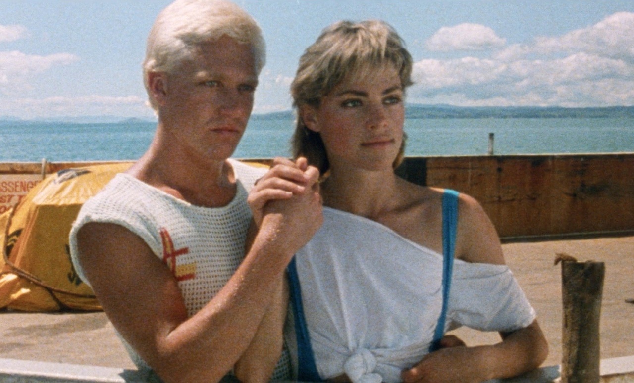 Michael Hurst, Margaret Umbers in Death Warmed Up (1984)