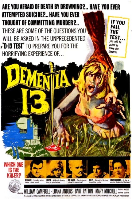 Dementia 13 (1963) poster