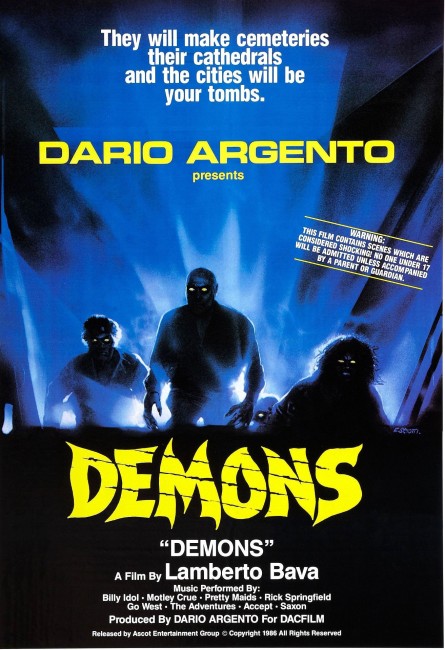 Demons (1985) poster