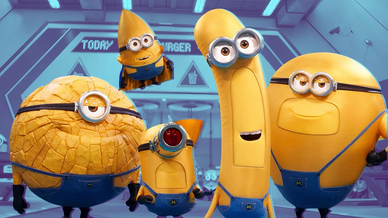 Minions with supoerpowers - Mega Minions in Despicable Me 4 (2024)