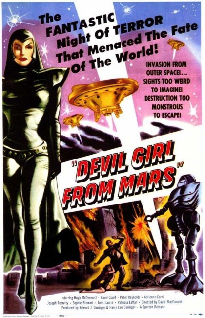 Devil Girl from Mars (1954) poster
