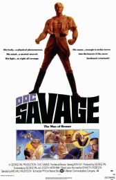 Doc Savage –The Man of Bronze (1975) poster