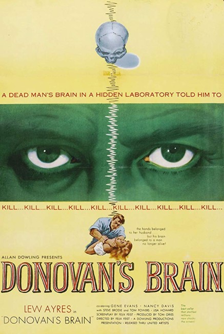 Donovans Brain (1953) poster