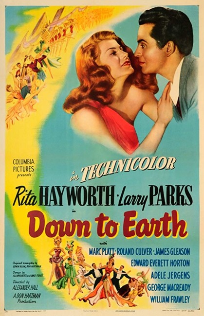 Down to Earth (1947) poster
