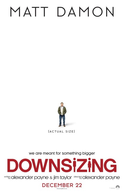 Downsizing (2017) poster