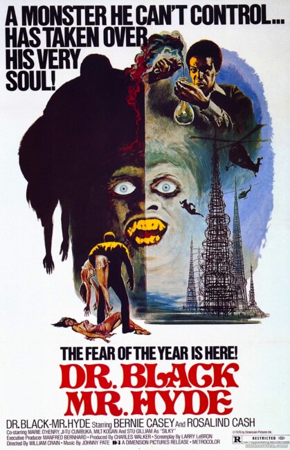 Dr Black and Mr Hyde (1976) poster