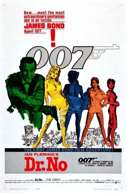 Dr No (1962) poster