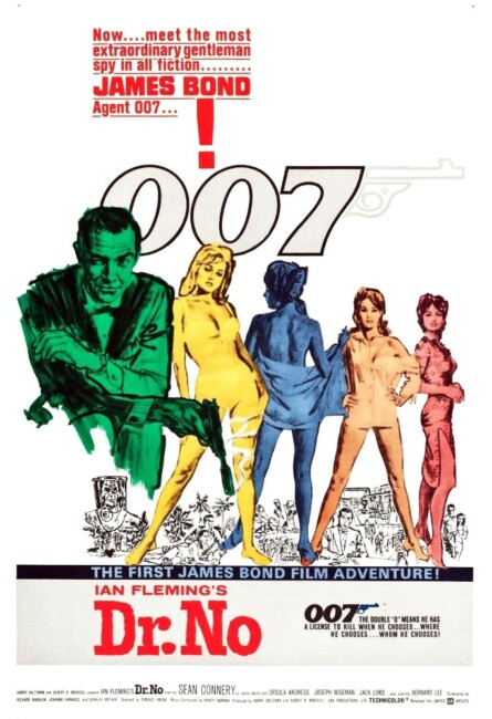 Dr No (1962) poster
