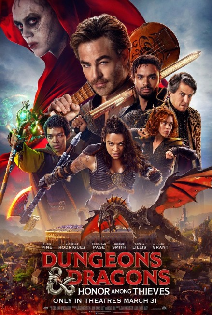 Dungeons and Dragons Honor Among Thieves (2023) poster