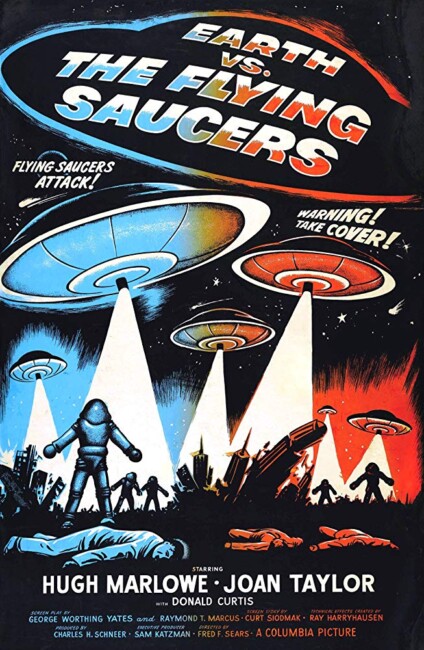 Earth Vs the Flying Saucers (1956) poster