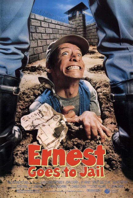 Ernest Goes to Jail (1990) poster