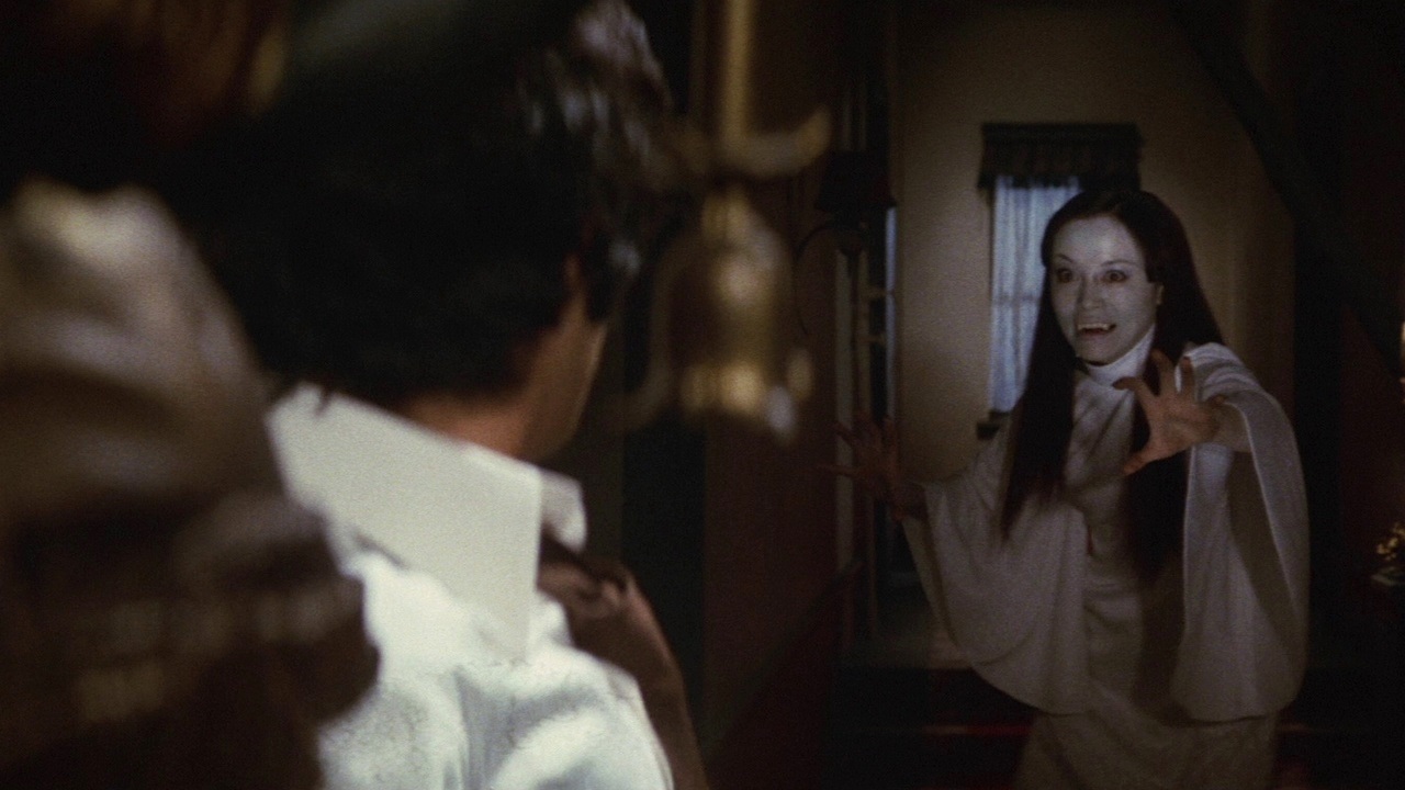 Japanese school girl vampire in Evil of Dracula (1974)