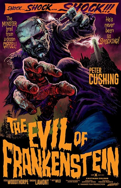 The Evil of Frankenstein (1964) poster