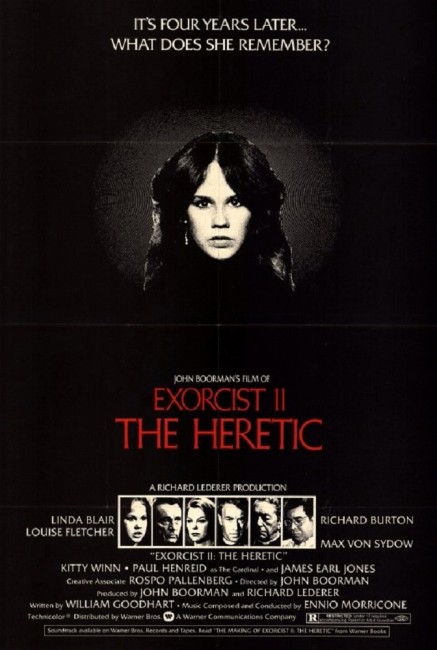 Exorcist II The Heretic (1977) poster