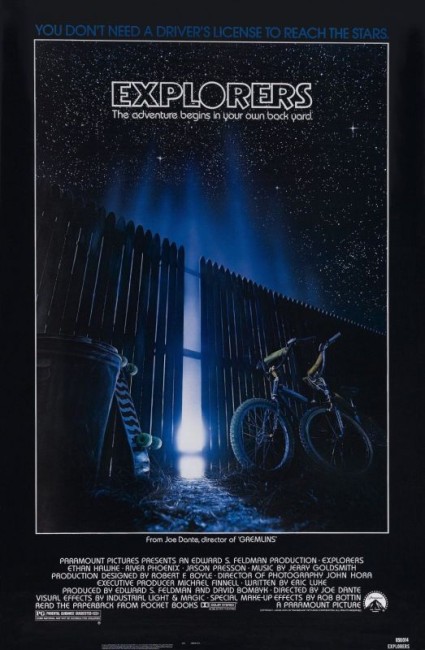 Explorers (1985) poster