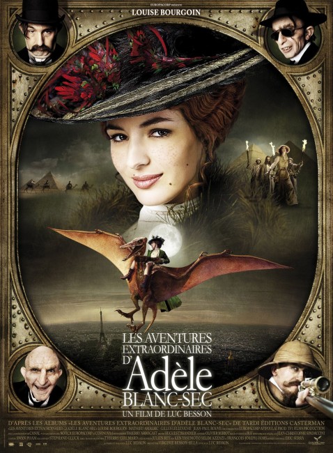 The Extraordinary Adventures of Adele Blanc-Sec (2010) poster