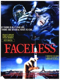 Faceless (1987) poster