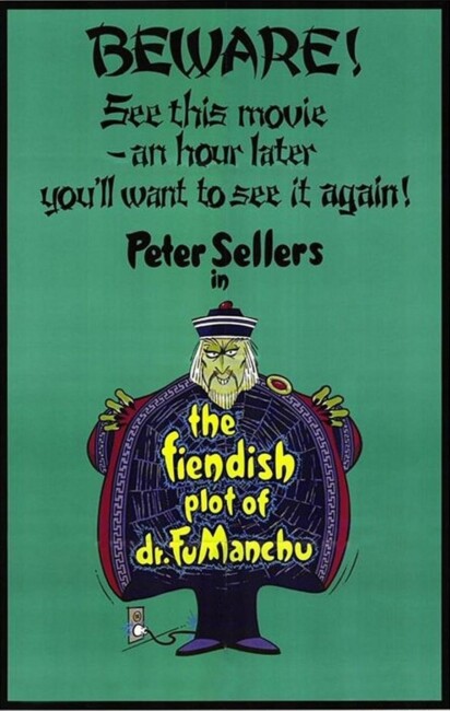 The Fiendish Plot of Dr Fu Manchu (1980) poster