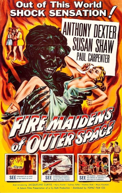 Fire Maidens of Outer Space (1956) poster