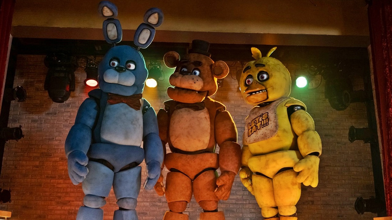 The evil animatronics in Five Nights at Freddy's (2023)