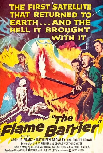 The Flame Barrier (1958) poster