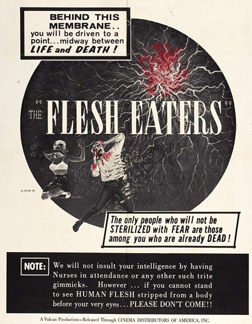 The Flesh Eaters (1964) poster