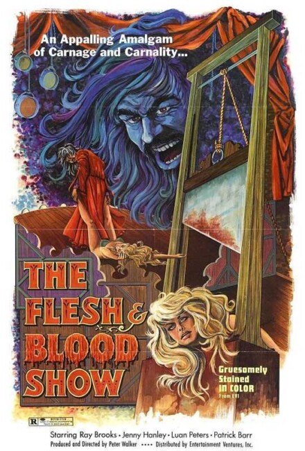 The Flesh and Blood Show (1972) poster