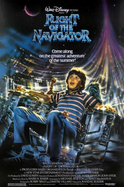 Flight of the Navigator (1986) poster