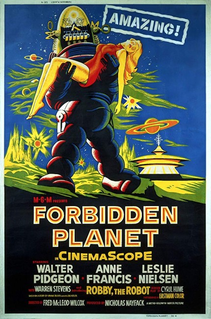 Forbidden Planet (1956) poster