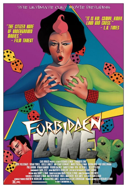 Forbidden Zone (1982) poster