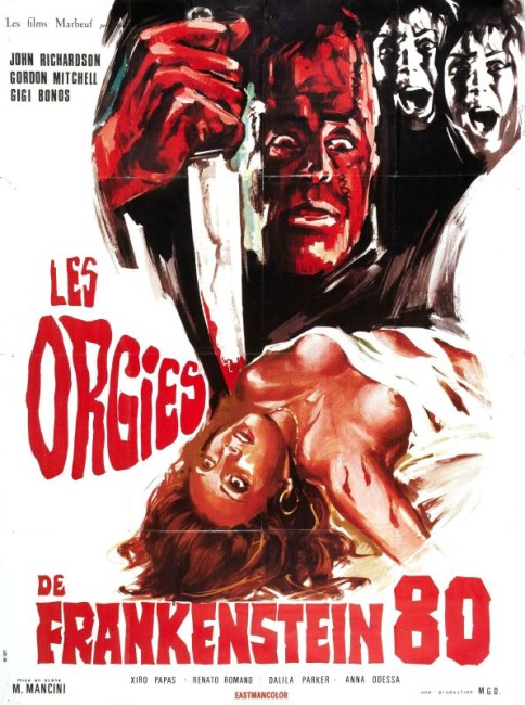 Frankenstein '80 (1972) poster