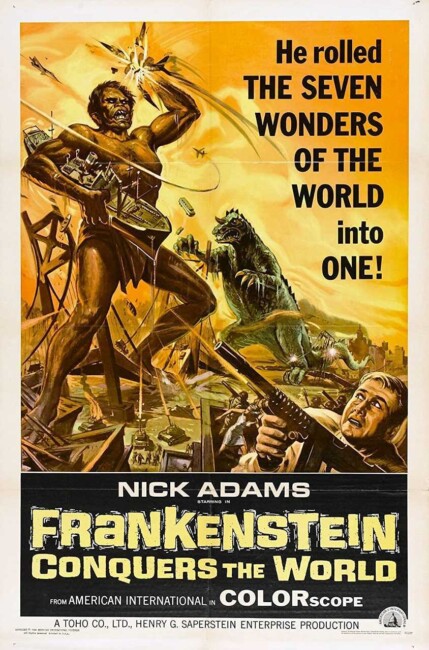 Frankenstein Conquers the World (1966) poster