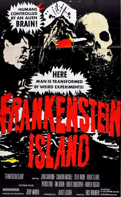 Frankenstein Island (1981) poster