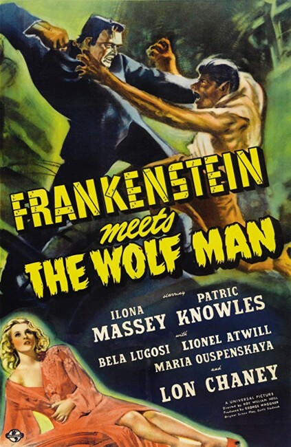 Frankenstein Meets the Wolf Man (1943) poster
