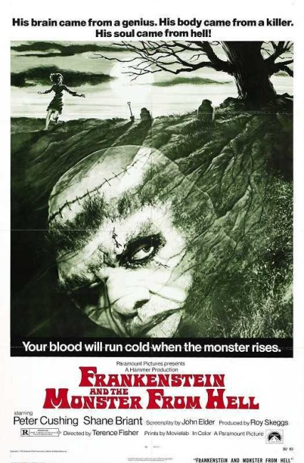 Frankenstein and the Monster from Hell (1973) poster