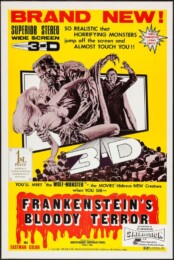 Frankenstein's Bloody Terror (1968) poster