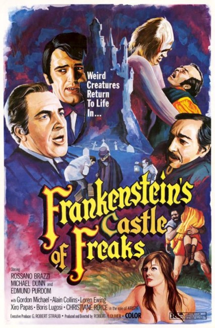 Frankenstein's Castle of Freaks (1974) poster