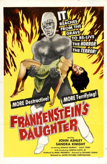 Frankenstein's Daughter (1958) poster