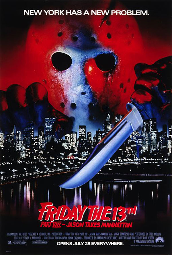Friday the 13th Part VIII: Jason Takes Manhattan (1989) poster