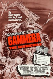 Gammera the Invincible (1965) poster