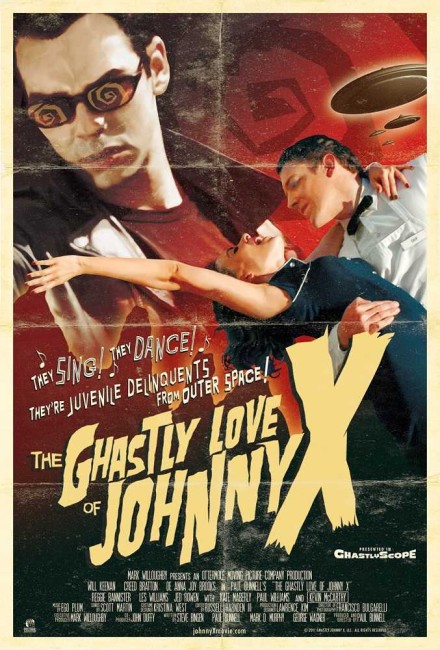 The Ghastly Love of Johnny X (2012) poster