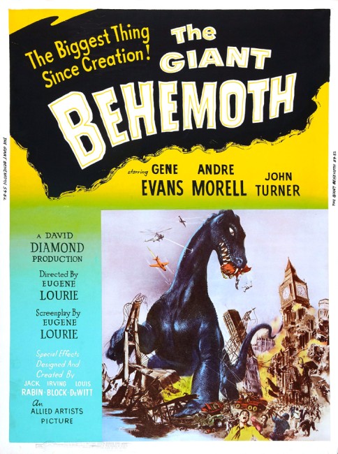The Giant Behemoth (1958) poster