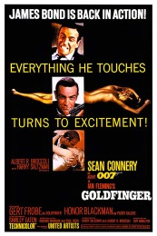 Goldfinger (1964) poster