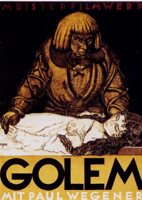 The Golem (1920) poster