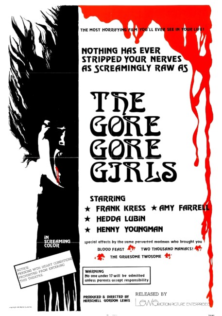 The Gore Gore Girls (1972) poster