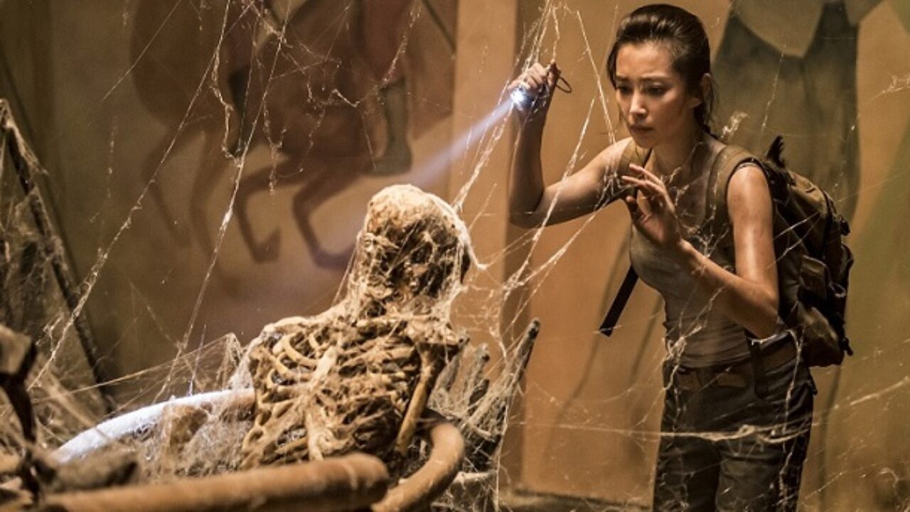 Li Bingbing goes tomb raiding in Guardians of the Tomb (2018)