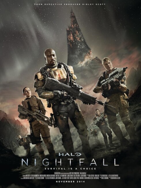 Halo Nightfall (2014) poster